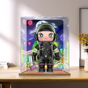 Moderno acrilico antiruggine trasparente antipolvere modulo di montaggio per schede facile montaggio per Mart MEGA spazio MOLLY 400% <span class=keywords><strong>Rick</strong></span> <span class=keywords><strong>Morty</strong></span> - Product Image 5