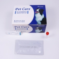 Kit de test rapide d'anticorps anti-hépatite infectieuse canine ICH Ab