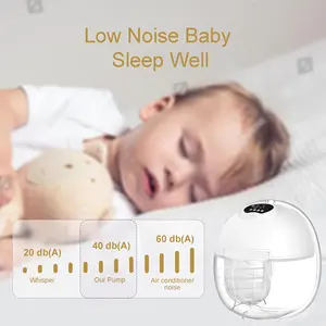 2024 New Arrival 4 Modes 12 Levels Wireless Electric Breast Pump BPA-free Silicone Wearable Hands-free S39 Breast Pump