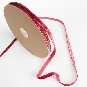 MSD 신제품 글리터 벨벳 리본, 장식용 크리스마스 선물 포장 리본 - Product Image 2