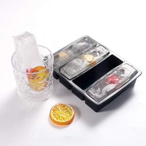 Bac à glaçons grande capacité 3.5*13cm glaçons 125ml OEM/ODM personnalisé accepté sans BPA Silicone machine à glaçons - Product Image 2