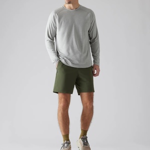 Oem Logo Lot de 5 shorts athlétiques de basket-ball pour hommes avec poches zippées-Shorts de course légers à séchage rapide pour hommes - Product Image 5