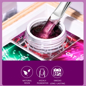 JTING Gel à ongles magnétique 9D holographique effet caméléon œil de chat, très populaire, OEM, marque privée - Product Image 4