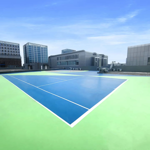 INOLP Suelos deportivos de alto rendimiento Cancha de baloncesto duradera con capa de superficie acrílica disponible para la venta - Product Image 1
