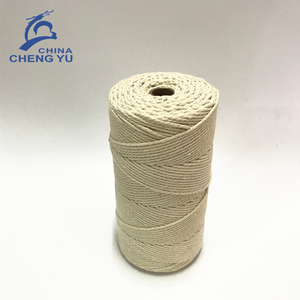 Sợi Cotton Xoắn 6 Lớp 250G Dây Bện Đan Móc Tay Bằng Cotton/<span class=keywords><strong>Polyester</strong></span> Để Buộc Tobato, Túi Macrame Gói - Product Image 2