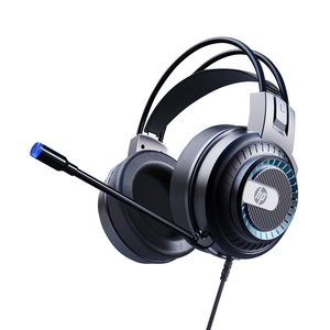 Casque de jeu filaire H-P DHE-8008U circum-auriculaire en cuir PU pour e-sport, interface USB, câble de 2,2 m, pour ordinateur portable/de bureau, avec transducteurs à armature équilibrée - Product Image 1