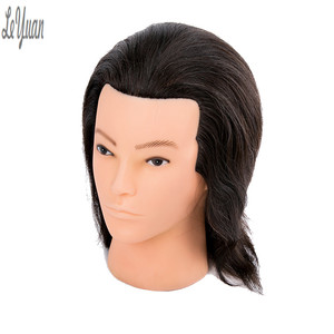 Maniquí Masculino 100% Realista con Cabello para Salón, Cabeza de Maniquí para Entrenamiento al por Mayor - Product Image 2