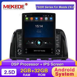 MEKEDE Tesla Android 9 2G + 32G Quad Core reproductor de DVD del coche para Mazda <span class=keywords><strong>cx5</strong></span> 2011-2017 Radio estéreo de Audio SWC GPS WIFI BT IPS DSP - Product Image 2