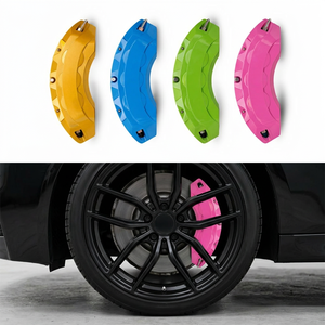 Cubiertas de Caliper Universales para <span class=keywords><strong>Ford</strong></span> <span class=keywords><strong>Bronco</strong></span>, Juego de 4 Cubiertas Decorativas para Caliper de Freno de Rueda - Product Image 1