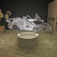 Lampe LED Anime, lampe coucher de soleil, lampe de nuit, changeante de couleur, cadeau mignon pour la chambre des enfants, la crèche, le bébé, portable, rechargeable