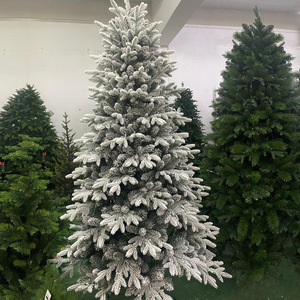 Arbre de Noël commercial d'extérieur 3m 4m, résistant aux UV, imperméable, grand arbre de Noël artificiel ignifuge pour place publique, toit - Product Image 1