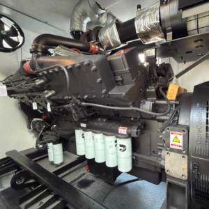 Groupe électrogène industriel triphasé 400 kVA 500 kVA 600 kVA silencieux à châssis ouvert, puissance de pointe et de secours personnalisable - Product Image 1