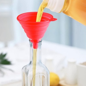 <span class=keywords><strong>Imbuto</strong></span> da Cucina S e <span class=keywords><strong>L</strong></span>, Accessori per Cucina, Imbuti Pieghevoli in Silicone per Trasferimento Liquidi e Bottiglie d'Acqua G25-27 - Product Image 3
