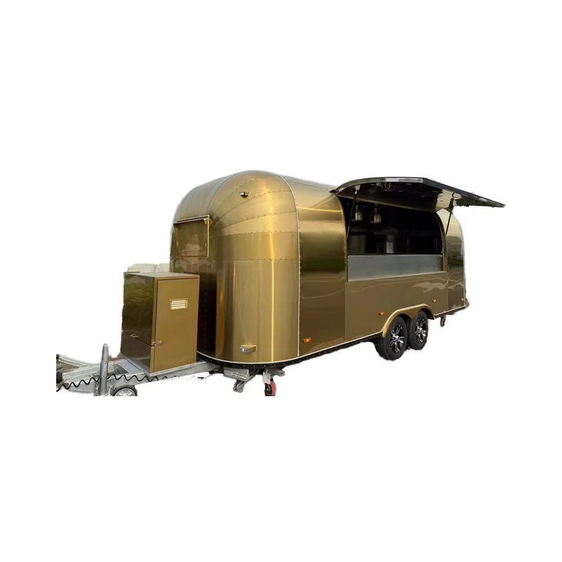 Commercial Waterproof Vehicle Fast Food Trailer