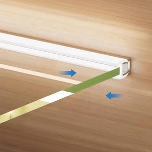 Hiện đại tùy chỉnh chiều dài DC12V nhôm siêu mỏng Led nhựa cảm biến kệ ánh sáng cho tủ quần áo Tủ rượu tủ bếp - Product Image 5