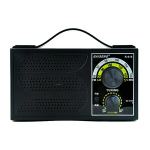 R-018電池式電動Wi-Fiチューナーデジタル電気プラグインAm Fm Tv Radio De Musicaam/Fm Radio with Cord