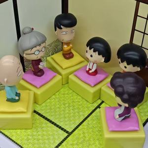 โมเดลน่ารักของมารุโกะจัง ของสะสมอนิเมะ PVC สไตล์การ์ตูน พร้อมกล่องบรรจุภัณฑ์ดั้งเดิม สำหรับอายุ 14 ปีขึ้นไป ฟิกเกอร์แอคชั่น-จากญี่ปุ่น XY Toys - Product Image 5