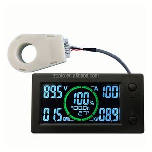 ZOPRO 50A-400A BT DC 0~300V Battery Level Indicator Monitor Hall Coulomb Tester Digital Voltmeter Ammeter Capacity Power AH - Product Image 1