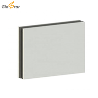 Panneau de salle blanche GLOSTAR léger en acier et aluminium nid d'abeille, revêtu de PE, avec bonne performance ignifuge pour les cloisons intérieures