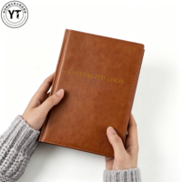 Agenda personnalisé sur mesure avec couverture rigide en PU mat, logo personnalisé pour les cahiers d'étudiants, agenda cadeau pour usage personnel
