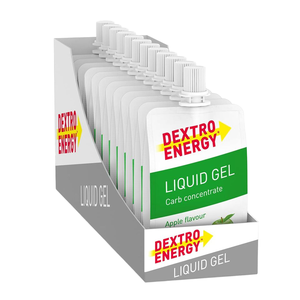 Gel énergétique liquide <span class=keywords><strong>DEXTRO</strong></span> 12 x 60 ml Pack saveur pomme Concentré de glucose pour une énergie rapide Alternative à la nutrition sportive Sports - Product Image 1