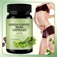 Suplemento Quemagrasas OEM, Cápsulas de Extracto de Granos de Café Verde, Detox, Venta al por Mayor, Cápsulas de Café Verde Orgánico Adelgazantes