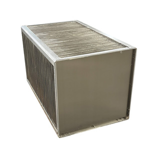 Récoiffeur de chaleur à plaques en feuille <span class=keywords><strong>d</strong></span>'aluminium avec canal à faible chute de pression pour la ventilation et le refroidissement des armoires de centre de données - Product Image 4