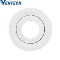 Système HVAC buse à jet en aluminium boule ronde diffuseur à jet réglable au plafond