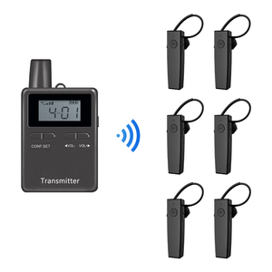 RC2468 High Quality Handheld Walkie Talkie Wireless Tour Guide Duplex Headset <b>Microphone</b> Digital Transmission Air Band - Product Image 4