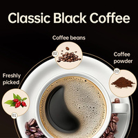 Café instantané minceur à marque privée, café noir en poudre pour brûler la graisse du ventre, boîte