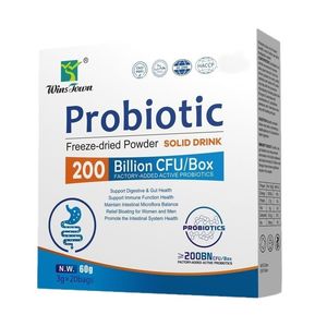 Personalizado OEM ODM Etiqueta Privada probiótico polvo liofilizado a base de hierbas bebida sólida salud intestinal suplemento sanitario - Product Image 5