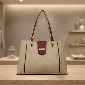 Bolso de Mano de Cuero Genuino Vintage para Mujer, con Cierre, (Correa Doble Cruzada/Hombro), Impermeable, Ligero, Ecológico, Capacidad de 3L - Product Image 1