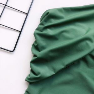 Logotipo personalizado Venta al por mayor Traje de baño verde Un hombro Traje de baño Una pieza - Product Image 6