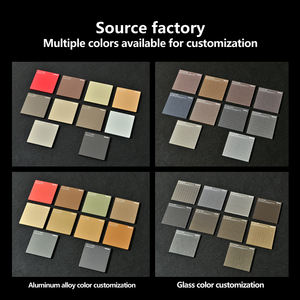 Système <span class=keywords><strong>de</strong></span> rangement à <span class=keywords><strong>vin</strong></span> moderne personnalisé en verre/bois avec éclairage d'ambiance LED, hauteur réglable et couvercle amovible pour le <span class=keywords><strong>vin</strong></span> - Product Image 6