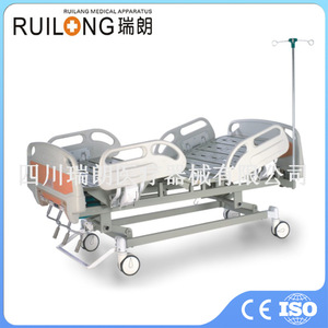 เตียงพยาบาลไฟฟ้าไม้รุ่น Ruilang RC-052 เตียงโรงพยาบาลแบบปรับด้วยมือ สำหรับการดูแลที่บ้าน - Product Image 4