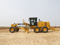 Niveleuse à moteur SEM917 de marque renommée, modèle d'entrée de gamme, conviviale pour l'utilisateur, haute efficacité opérationnelle, diamètre de travail de 4800 mm