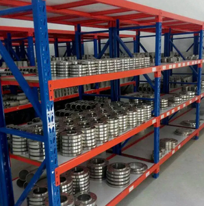 Food Book Supermarket Industrial Used 4 Tier Assembled Garage <strong>Shelving</strong> Blue <strong>Steel</strong> Iron <strong>Warehouse</strong> Metal Storage <strong>Shelf</strong> - Product Image 6