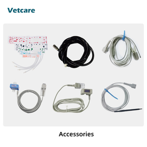 Portable Veterinary Vital Sign Handheld Monitor with NIBP,SpO2,PR,TEMP,CO2 and AG Measurements Veterinary <strong>Monitoring</strong> Devices - Product Image 6