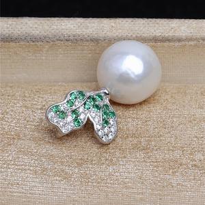 Accesorios de Plata S925 para Pendientes, Diseño de Cabeza de Rábano, Semi-Acabados 5555, Estilo Barroco Alienígena, 8-12 mm, Pendientes de Moda - Product Image 3