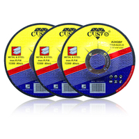 Disque de meulage T27 125 mm en oxyde d'aluminium, disque abrasif pour soudure métallique, meulage abrasif, certifié MPA, meuleuse d'angle, OEM ODM, marque CUSTO