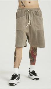 Quần Soóc Rách Đường Phố Phong Cách Mỹ Quần Nỉ Xẻ Tà Thương Hiệu Thời Thượng Ins Quần Lửng Cổ Điển Đường Phố Cao - Product Image 5