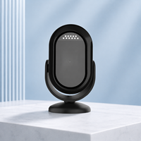 Escáner de Códigos de Barras de Escritorio Plug & Play con Detección Automática, Escáner de Códigos QR 2D para Minoristas y Almacenes