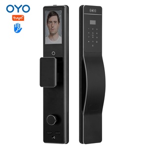 Cerradura <span class=keywords><strong>de</strong></span> puerta inteligente resistente al agua OYO, aplicación Wi-Fi, reconocimiento facial, cerradura <span class=keywords><strong>de</strong></span> puerta Digital con cámara, cerradura inteligente biométrica con huella dactilar - Product Image 1
