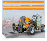 High Quality Forklift Telescope 4x4 3ton 3.5 Ton 4 Ton Telescopic Forklift Price