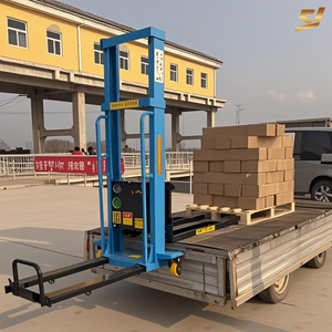 Gru a Controllo Remoto, Carrello Elevatore Elettrico Montato su Veicolo, Impilatore Portatile, Piccolo Veicolo da Trasporto 800kg - Product Image 3