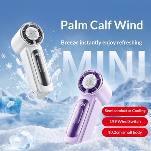 2026 New Semiconductor Cooling Handheld <b>Fan</b>, Silent, Long Battery Life, Outdoor Portable <b>USB</b> Rechargeable <b>Mini</b> <b>Fan</b> Silent Operat - Product Image 1