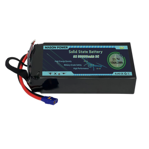 แบตเตอรี่โซลิดสเตตแรงดันสูงพิเศษ 23.7V 6S 66000mAh แบตเตอรี่ลิเธียมโพลิเมอร์สำหรับ EVTOL โดรนหลายใบพัด โดรนปีกตรึง และยานพาหนะทางอากาศไร้คนขับ - Product Image 1