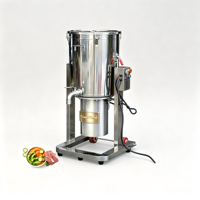 Mixeur Électrique Hachoir à Viande et Légumes, Mélangeur d'Oignons, d'Ail et de Gingembre, Robot Culinaire, Coupe-Légumes, Hachoir à Maïs, Moteur 3kW, Alimentation 220V/380V