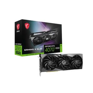 2024 nuevo MSI RTX 4070 Ti SUPER 16G GAMING X SLIM paquete sellado tarjetas de vídeo para juegos GPU RTX 4070 Super - Product Image 1