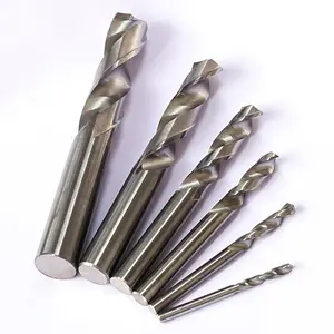 Hss-e Co M35 Milled Flute Black Finished Drill For Wood Aluminum Iron Steel